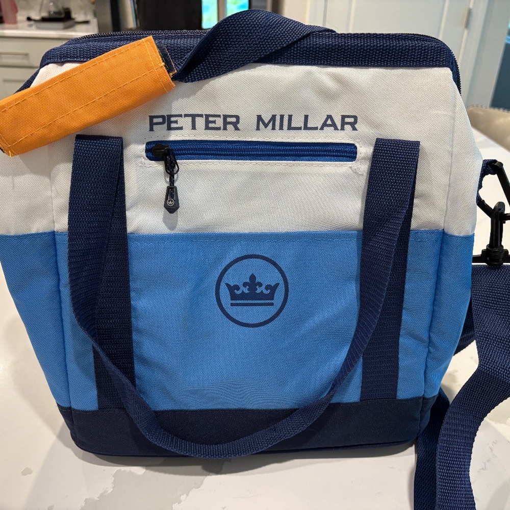 Peter Millar Insulated Cooler Bag with Adjustable Strap